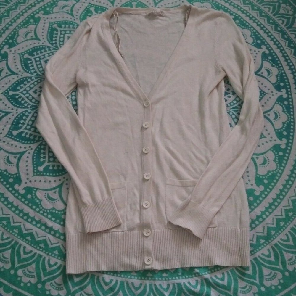 Forever 21 Beige Cardigan